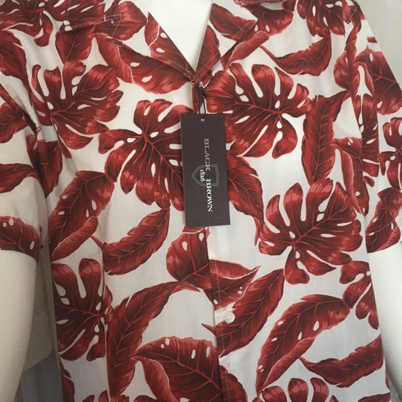 Black Brown 1862 men’s summer shirt - Picture 4 of 14